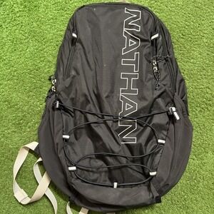 Nathan Race Black Running Backpack Hydration Pack‎ Bag No Bladder